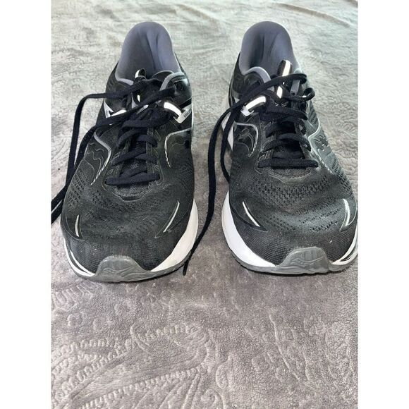 SAUCONY Men’s PWRRUN+ FormFit Black Engineered Mesh Running Size 12.5 - Picture 3 of 8